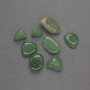 Jade Sea-Galized Stone Nuggets Cut, Without Hole, 10-15x10-12mm± (per 100g±)