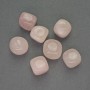 Natural Stone Rose Quartz Nuggets tumbled without hole 16×14 mm (±) (per 100 g ±)