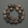 Sunstone Beads Hexagonal 17x13mm on Thread, 42cm Length