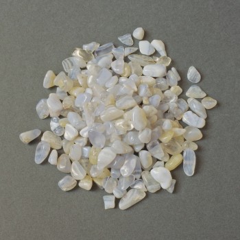 Blue Lace Agate Chips, un-drilled, 8-14×5-8mm, (per 100g)