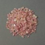 Natural Strawberry Quartz chip without hole 6–12×5–7 mm ± (per 100 g ±)