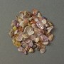Natural Amethyst tumbled roughs without hole 12-15×10mm± (per 100g±)