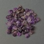 Natural Amethyst tumbled roughs with no hole 14-18x12-15mm+- (per 100g+-)