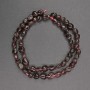 Garnet faceted beads, diameter 7mm±, length 40cm±