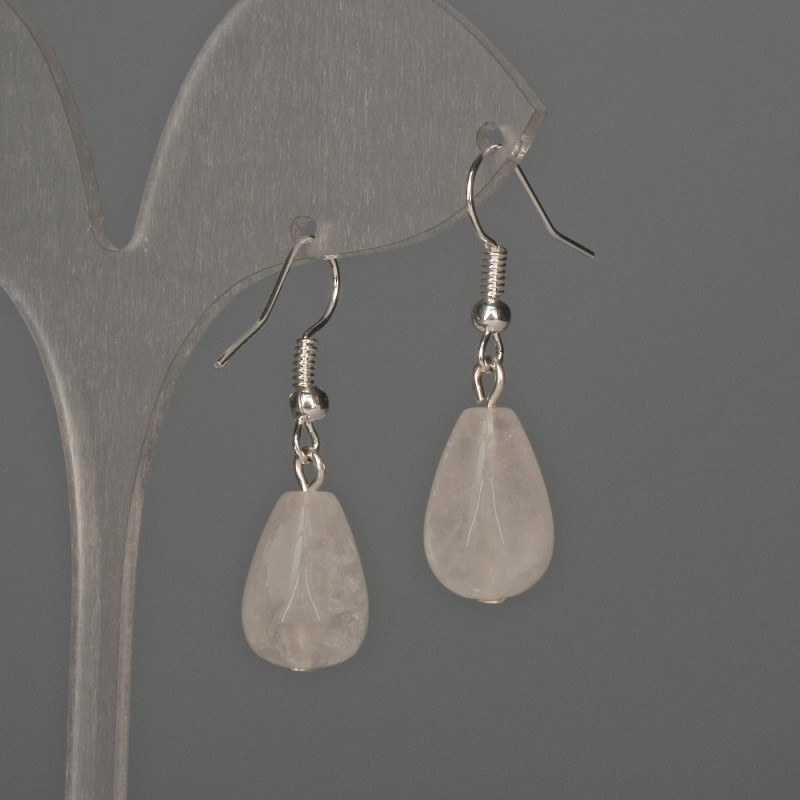 Earrings Mountain Crystals drop 10x15mm±, length 35mm±