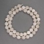 Adularia natural stone faceted round beads 8mm diameter, length 39cm
