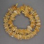 Citrine Beads Chip - 9-12×4 mm, 41 cm length
