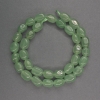 Nephrite Beads Tumbled 9x11mm, length 39cm