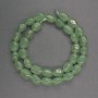 Nephrite Beads Tumbled 9x11mm, length 39cm