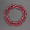 Turmaline Faceted Beads, 7x8mm diameter, 38cm length