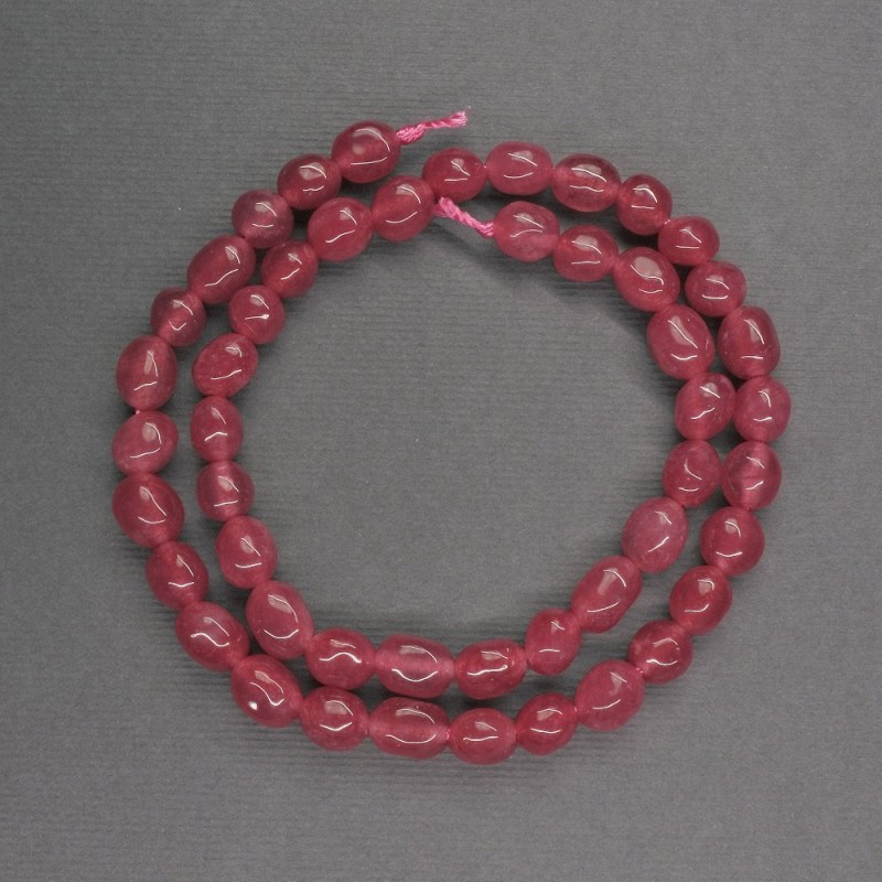 Turmaline Faceted Beads, 7x8mm diameter, 38cm length