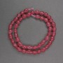 Turmaline Faceted Beads, 7x8mm diameter, 38cm length
