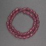Tourmaline Faceted Beads, 6×9 mm, approx. 39 cm length