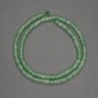 Natural Stone Jade Rondelle Beads, Diameter 4x2mm+-, Length 38cm+