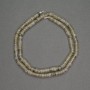 Natural Stone Labradorite Rondelle Beads, Diameter 4x2mm+-, Length 40cm+