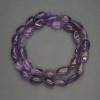 Natural Stone Amethyst Beads Tumbled, Diameter 9-14x9-11mm+-, Length 39cm+