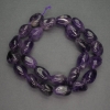 Natural Stone Amethyst Beads Tumbled, Diameter 12x14mm+-, Length 39cm+