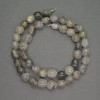 Natural Stone Beads Labradorite Nugget, diameter 8mm+/-, length 39cm+