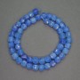 Apatite Natural Stone Beads (artificial) faceted cube, diameter 7mm±, length 40cm±