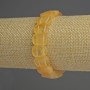Citrine Bracelet, Faceted Link, Diameter 14x10mm+-, Length 18cm+- Stretch