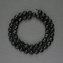 Agate Faceted Round Beads, diameter 8mm+/- on a strand, length 37cm+