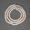 River White Pearls on Strand, diameter 4x4-5mm+/-, length 36cm+