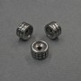 Findings Bead Insert, Silver-Tone Metal, Diameter 8x5mm+- Hole Diameter 2mm+