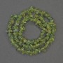 Chrysolite Chip Beads, 5x3mm+- on a Strand, Length 40cm+