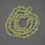 Beads Assorted Tinted Crystal Chips on Fishing Line, diameter 6-10x2-4mm+/-, length 80cm+
