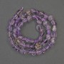 Beads on Thread Ametrine Tumbled, diameter 6-10x5-8mm, length 40cm+