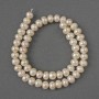 Natural River Pearl Beads 8x6mm+/-, Length 37cm+/- on Thread