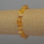 Amber Chip Bracelet, diameter 7x4mm+-, length 18cm+- stretch