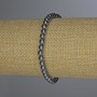 Terahertz Bracelet, Smooth Round Beads, Diameter 5mm+-, Length 18cm+- Stretch
