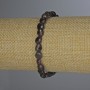 Garnet Bracelet, Tumbled, Diameter 7x6mm+-, Length 18cm+- Stretch