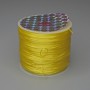 Craft Elastic Cord Spool, Yellow, Length 30m+