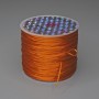 Craft Elastic Cord Spool, Orange, Length 30m+