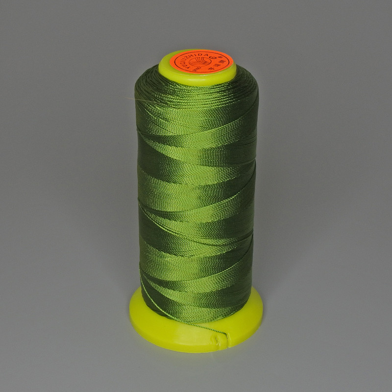 Findings Spool Nylon Craft Thread Green, Diameter 0.6mm+