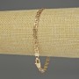 Xuping Bracelet 18K Gold Plated, length 19cm, thickness 4mm+