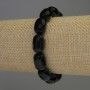 Agate Bracelet, Barrel, Diameter 14x10mm+-, Length 18cm, Stretch