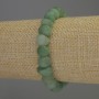 Jade Tumbled Bracelet, Diameter 10x7mm+/-, Length 18cm+/- Stretch