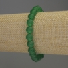 Nephrite Smooth Round Bead Bracelet, diameter 8mm+-, length 18cm+- stretch