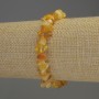 Amber Chip Bracelet 5-10x3-5mm+-, length 18cm+- stretch
