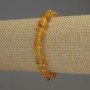 Bracelet Amber Chip 4-10×5mm+-, length 18cm+- stretch