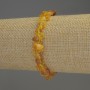 Amber Chip Bracelet 5-9x4mm+-, length 18cm+- stretch