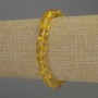 Amber Bracelet, tumbled beads 8x8mm+-, length 18cm+- stretch