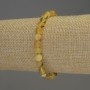 Amber Bracelet Smooth Beads, Diameter 7mm+-, Length 18cm+- Stretch