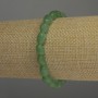 Jade Bracelet Tumbled Beads, Diameter 10x6mm+/-, Length 18cm Stretch