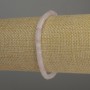 Rose Quartz Rondelle Bracelet, diameter 4.5x3mm+-, length 18cm stretch
