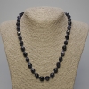 Night of Cairo Aventurine Necklace, multi-faceted beads 9x8 mm, length 50 cm +/-