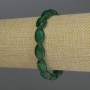 Chrysoprase Bracelet Oval, diameter 13x9mm+-, length 18cm stretch